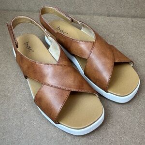 B.o.c. by Born Mattie Womens Adjustable Strap Footbed Sandals Size 10M
